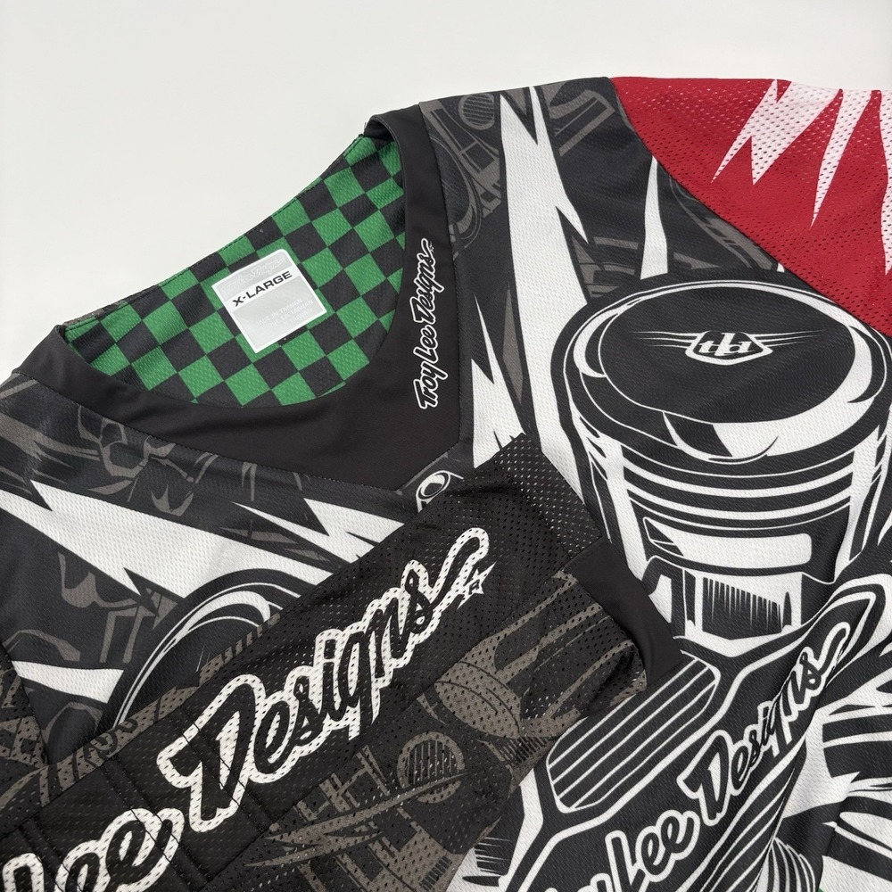 Troy Lee Designs Motocross HD Jersey Piston Logo Men's Size X-Large